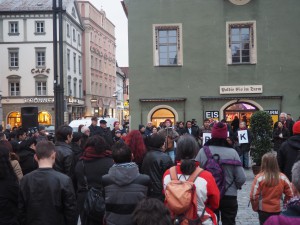 Demo am Stadtplatz Straubing 2 